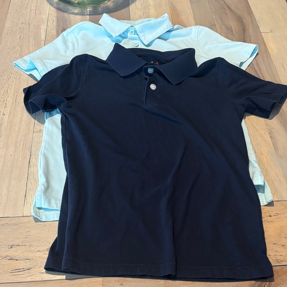 Old Navy Kids Polo Shirts in Dark Blue and Light Blue